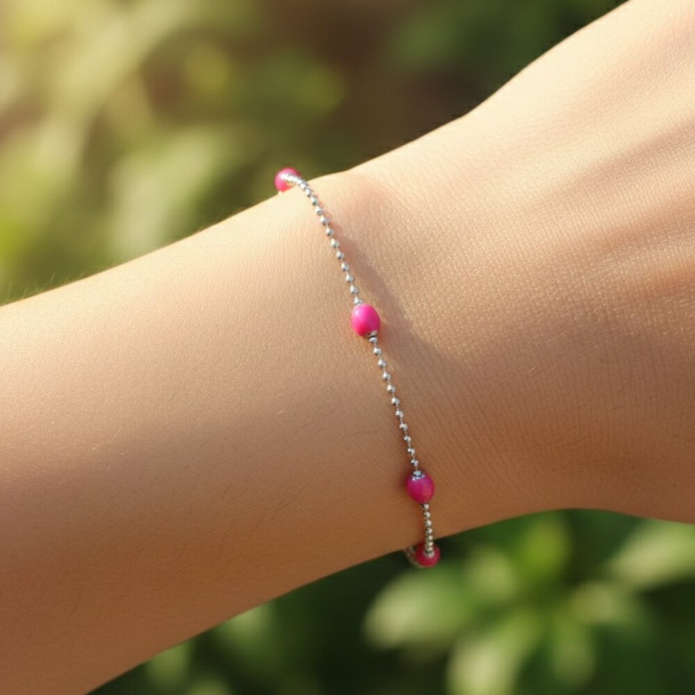 "Trendy Handmade Bracelet – A Stylish Gift for Women & Girls, MAR091356